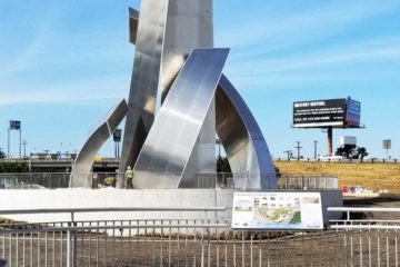 Sculpture-Lackland Corridor Gateway, in San Antonio-Projects-Jerdon Enterprise